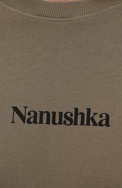 Хлопковый свитшот NANUSHKA, арт. NM21PFSW00565, фото 5