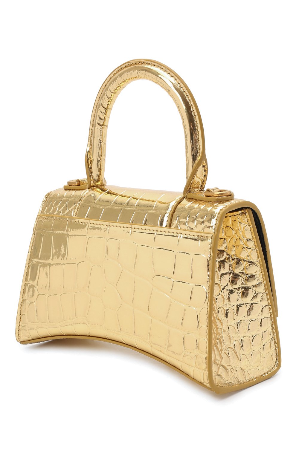 Сумка hourglass xs BALENCIAGA золотого цвета по цене 187500 руб., арт. 592833/1S49M, фото 3 Сумка hourglass xs BALENCIAGA, арт. 592833/1S49M, фото 3
