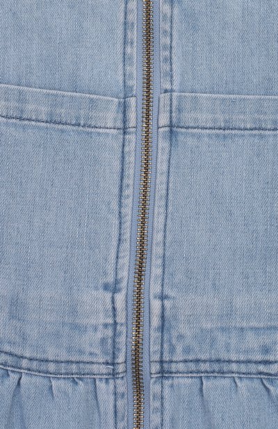 Джинсовый сарафан STELLA MCCARTNEY голубого цвета по цене 5995 руб., арт. 589077/S0K79, фото 3 Джинсовый сарафан STELLA MCCARTNEY, арт. 589077/S0K79, фото 3
