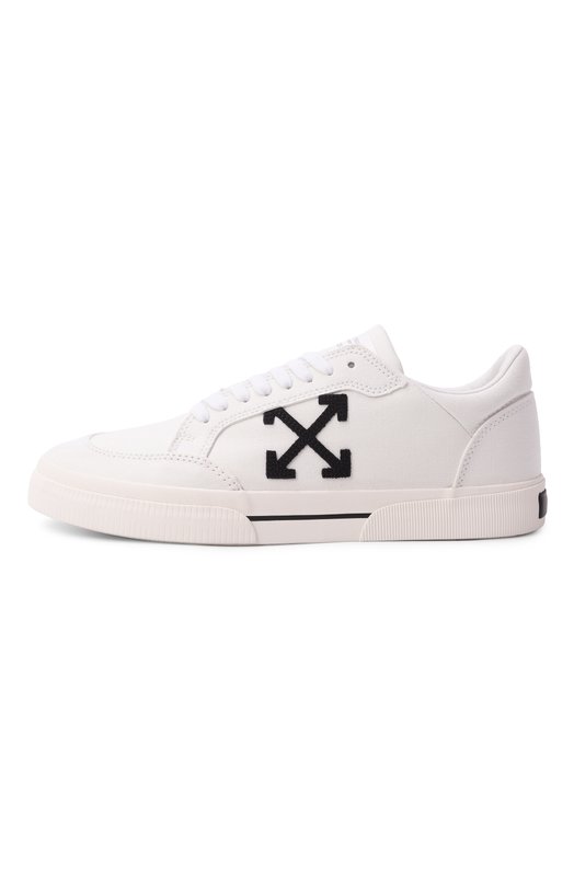 Текстильные кеды Vulc Off-White 0MIA293C99FAB003 Белый  0MIA293C99FAB003 Фото 3