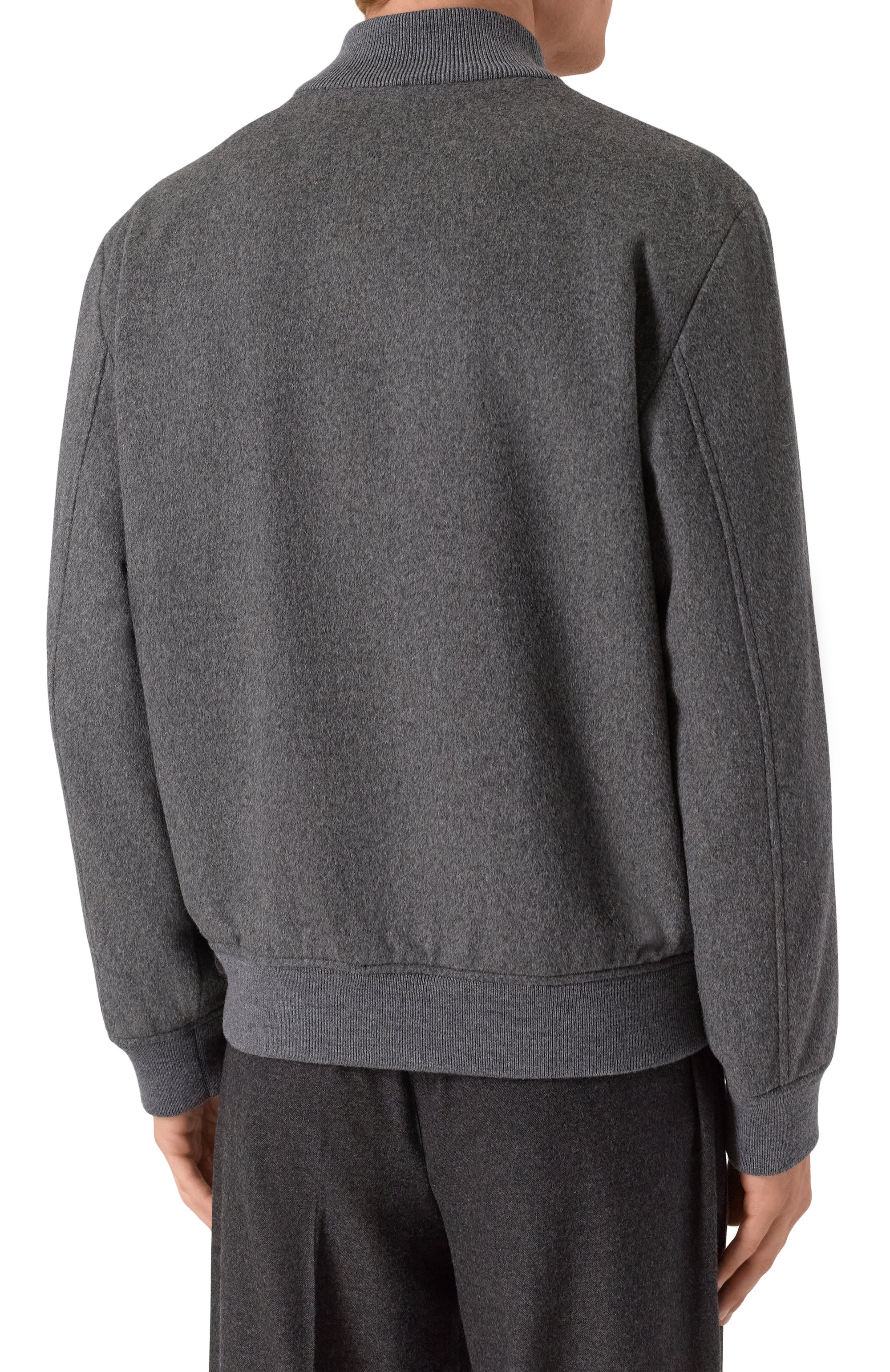 Шерстяной бомбер 12 STOREEZ, арт. 132766, фото 4