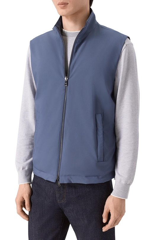 Двусторонний жилет Paul&Shark 26412103_001 Синий  26412103_001 Фото 3