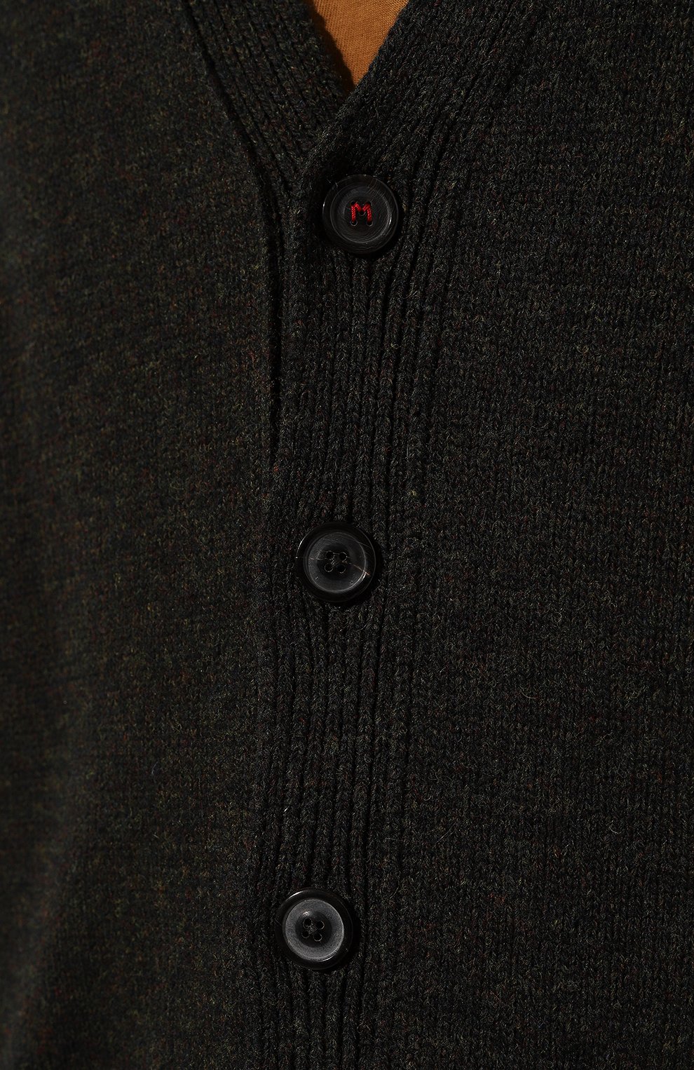 Кардиган из шерсти и льна MAISON MARGIELA, арт. SI1GP0003/S18064, фото 5