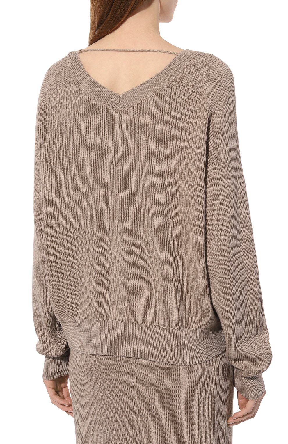 Хлопковый пуловер BRUNELLO CUCINELLI, арт. M1919B1351, фото 4