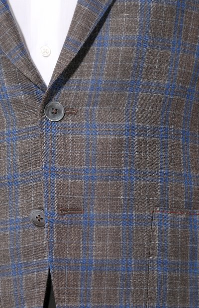 Пиджак из смеси шерсти и шелка ISAIA, арт. 007145/8516T, фото 5