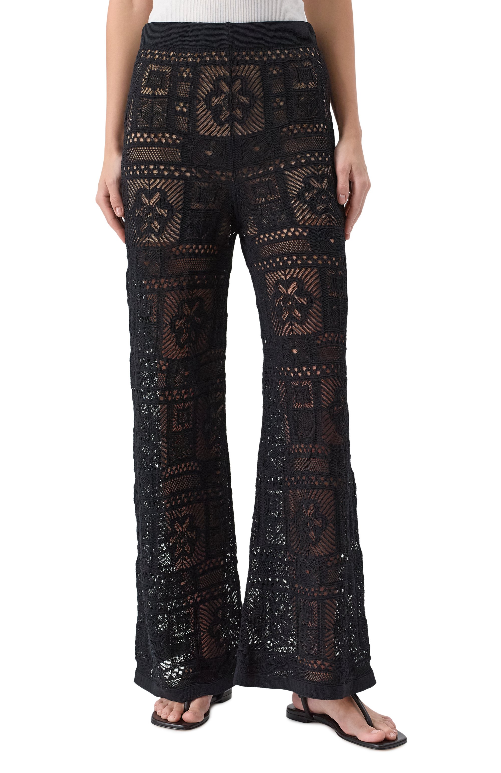 Брюки из хлопка и вискозы D.EXTERIOR, арт. 60368, фото 3