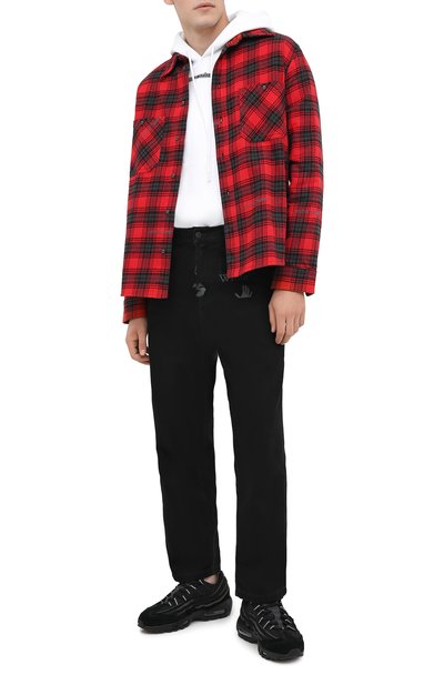 Хлопковая рубашка OFF-WHITE, арт. 0MGA133E20FAB0012510, фото 2