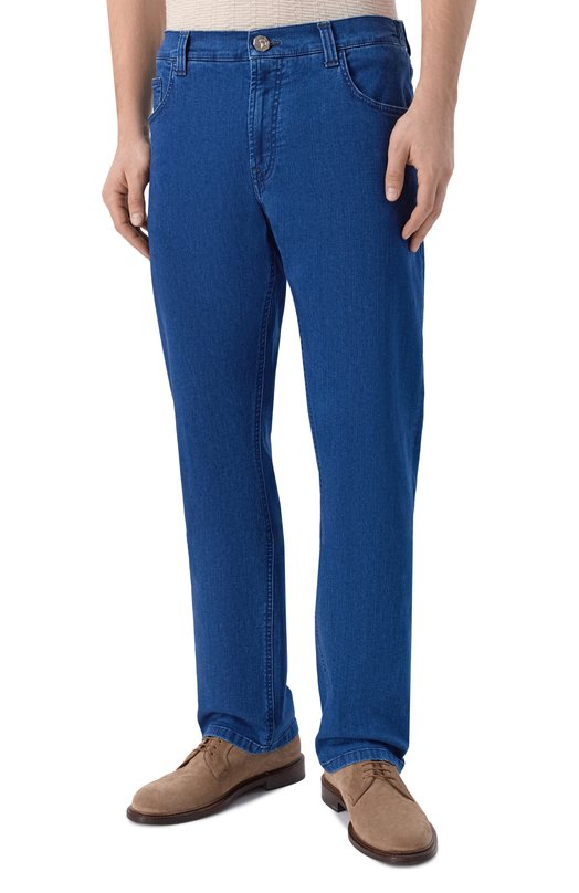 Джинсы Regular Stefano Ricci MFT61R2190/T61BL Синий  MFT61R2190/T61BL Фото 3