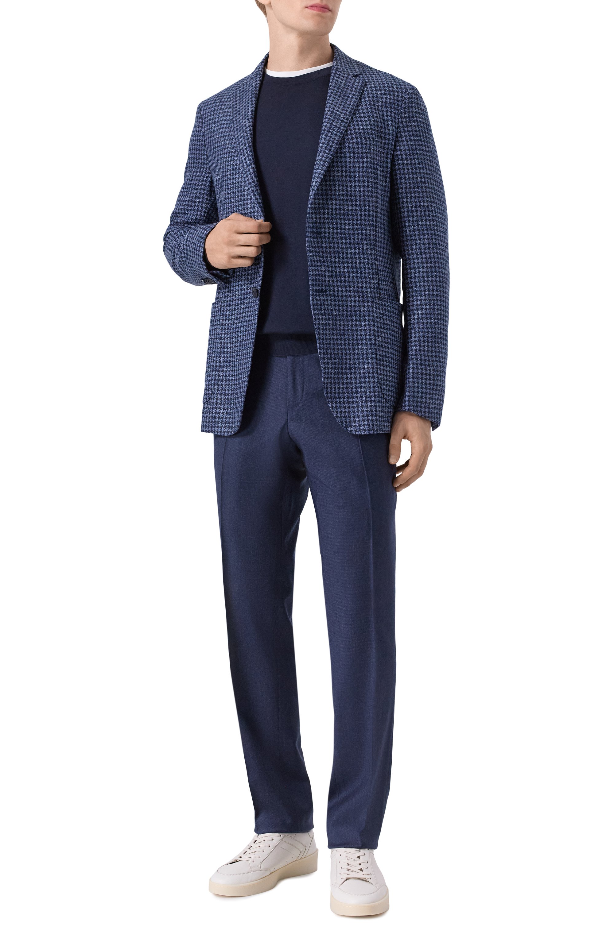 Пиджак из шелка и шерсти ZEGNA, арт. 1D7SG0/949703A9, фото 3