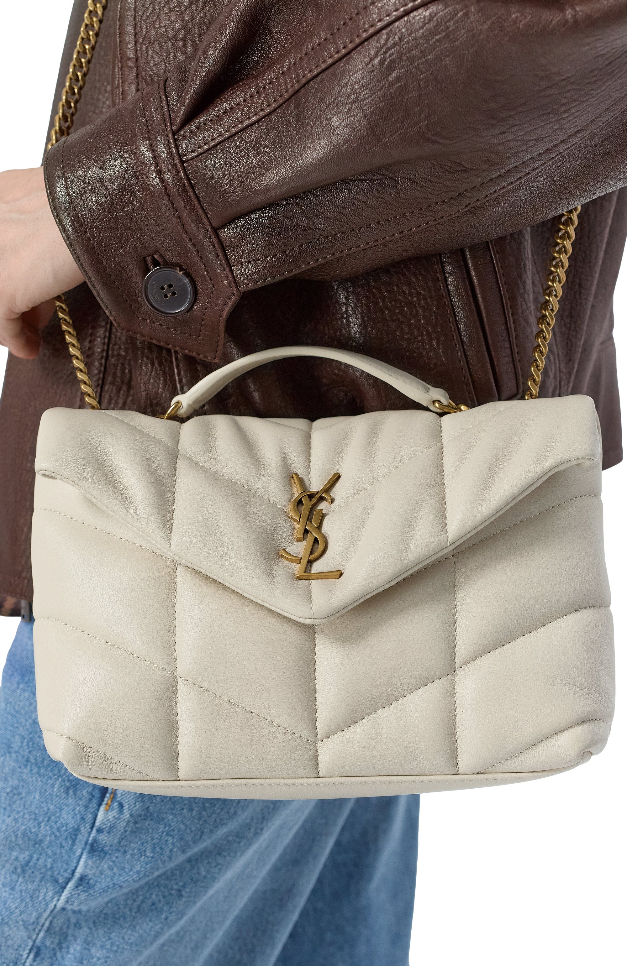 Сумка puffer loulou SAINT LAURENT, арт. 759337/1EL07, фото 2