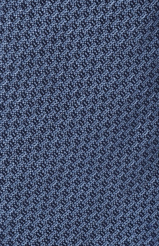 Шелковый галстук Canali 18/HJ04593 Голубой  18/HJ04593 Фото 4