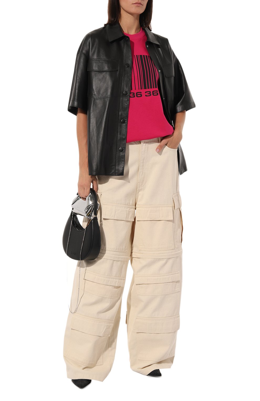 Хлопковая футболка VTMNTS, арт. VL18TR350P, фото 2