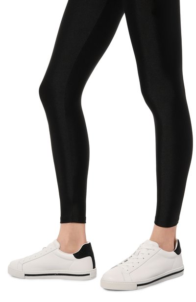 Кожаные кеды RENE CAOVILLA белого цвета по цене 87550 руб., арт. C11577-015/0001, фото 3 Кожаные кеды RENE CAOVILLA, арт. C11577-015/0001, фото 3