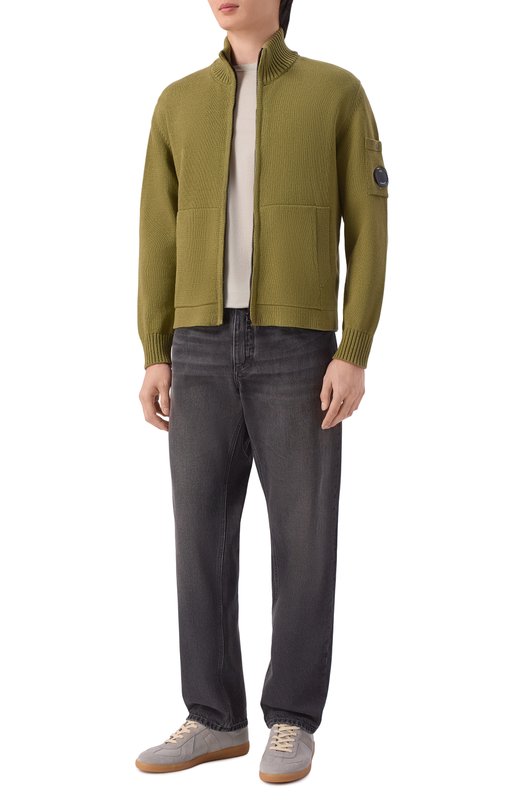 Хлопковая футболка C.P. Company 20CMTS243A/110666W Серый  20CMTS243A/110666W Фото 2