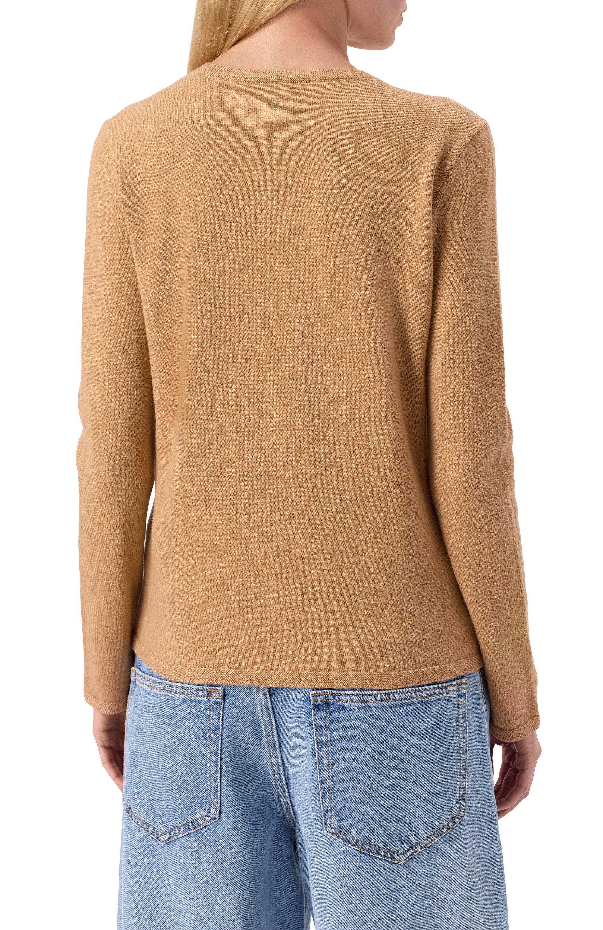 Пуловер из шерсти и кашемира EMPORIO ARMANI, арт. EW002610/AF21387/FB002, фото 4