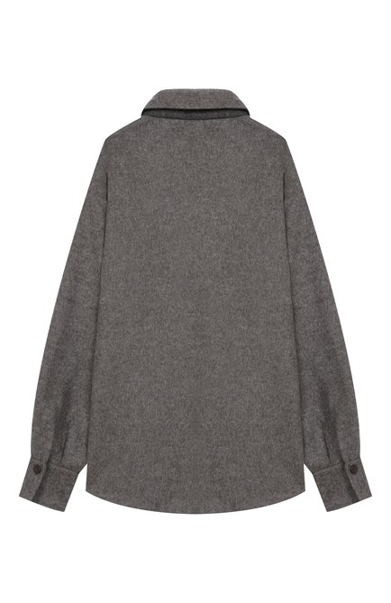 Шерстяная куртка-рубашка BRUNELLO CUCINELLI, арт. BD565C437C