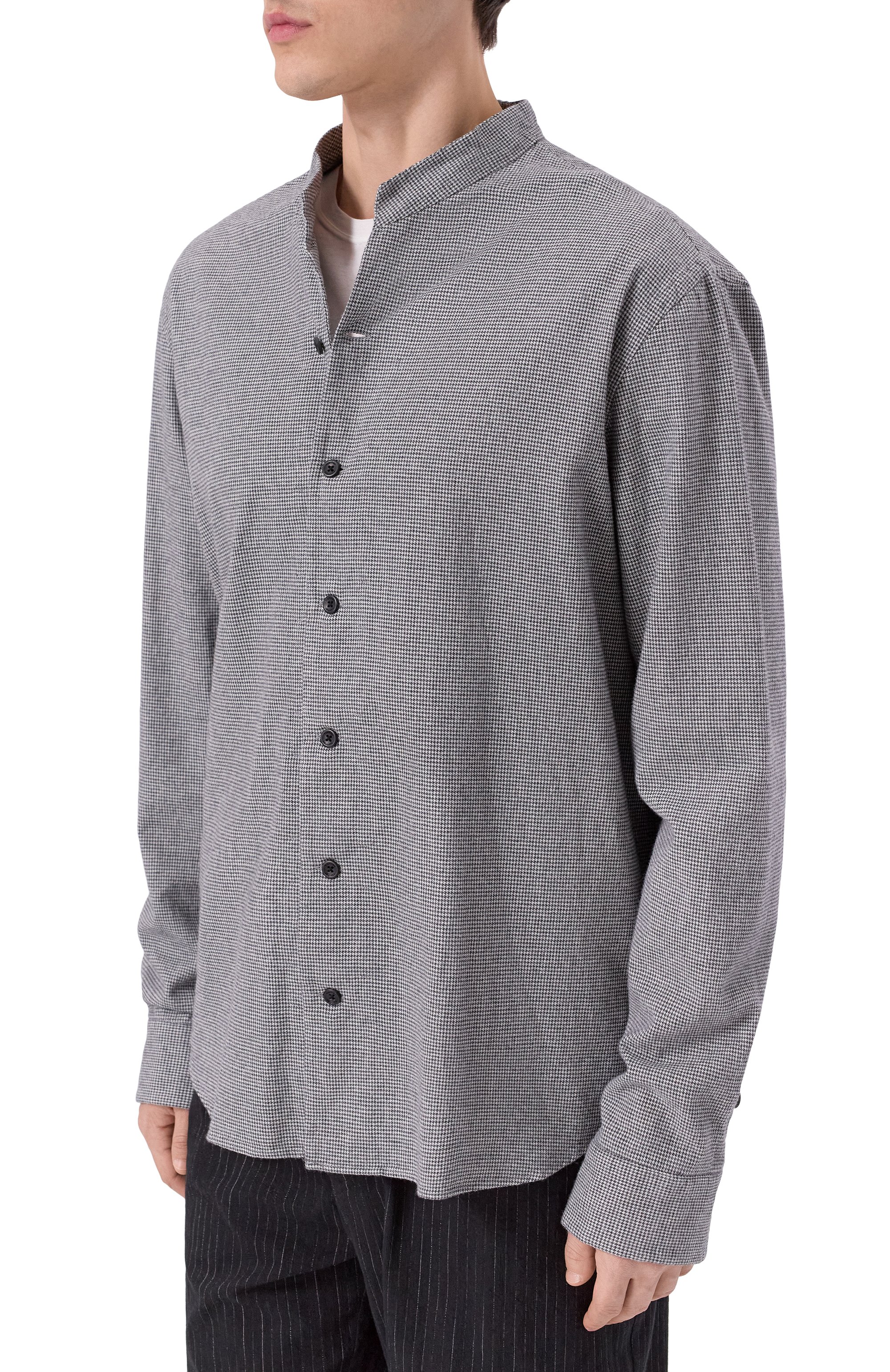 Хлопковая рубашка HANNES ROETHER, арт. T029PAS.3059, фото 3