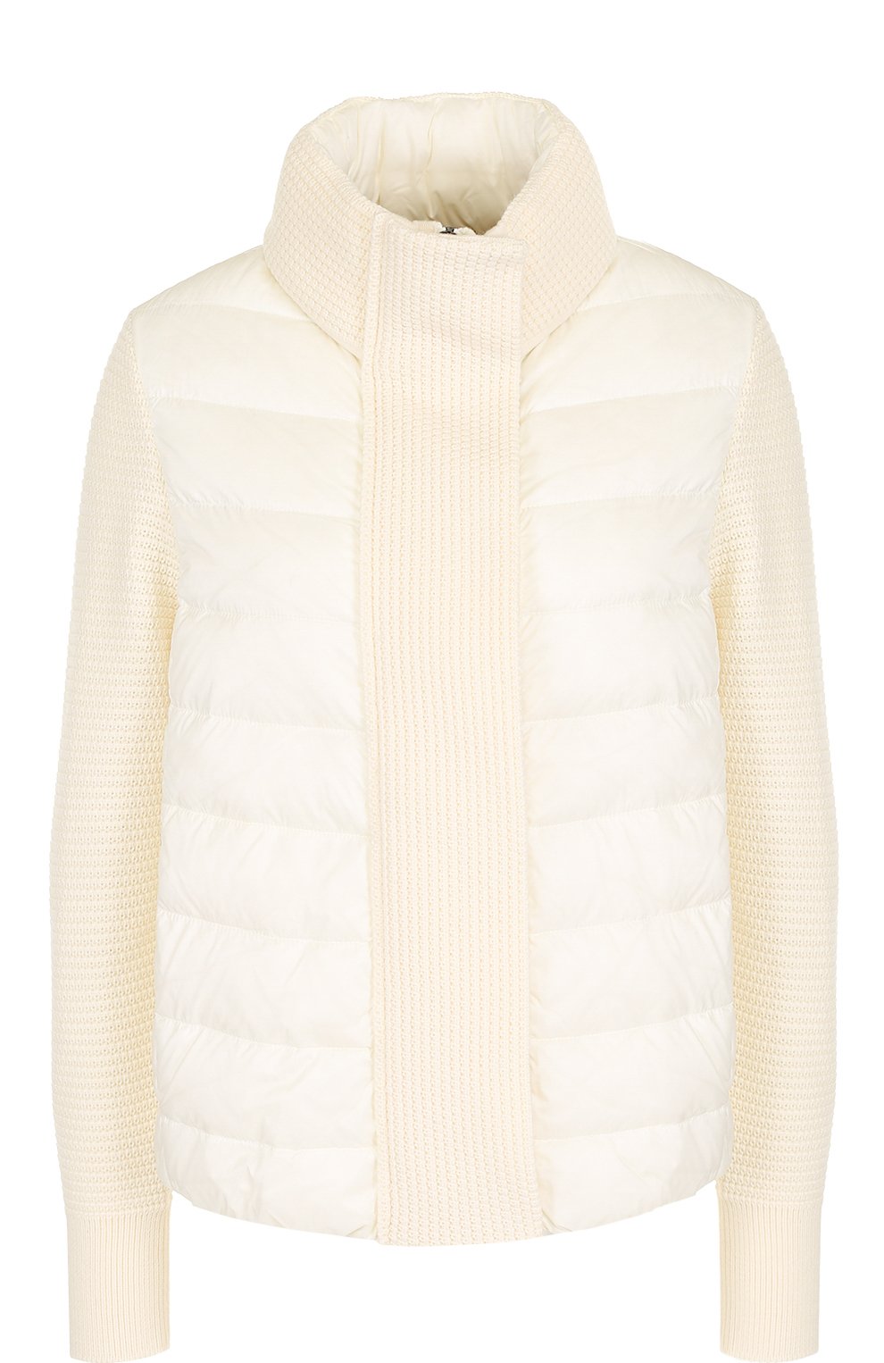 Пуховик с шерстяными рукавами MONCLER, арт. C2-093-94534-00-98124, фото 1