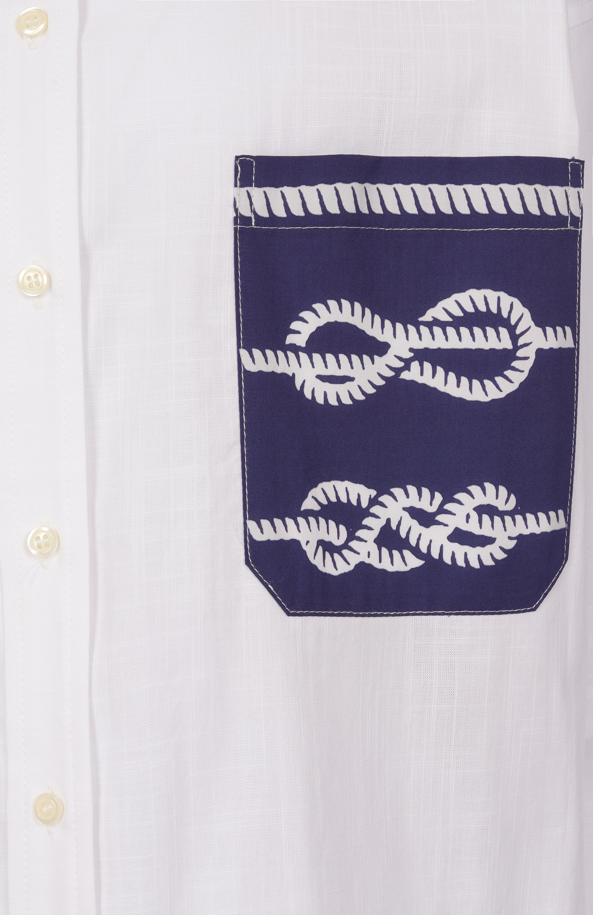 Хлопковая рубашка FORTE DEI MARMI COUTURE, арт. 25SF5113, фото 7