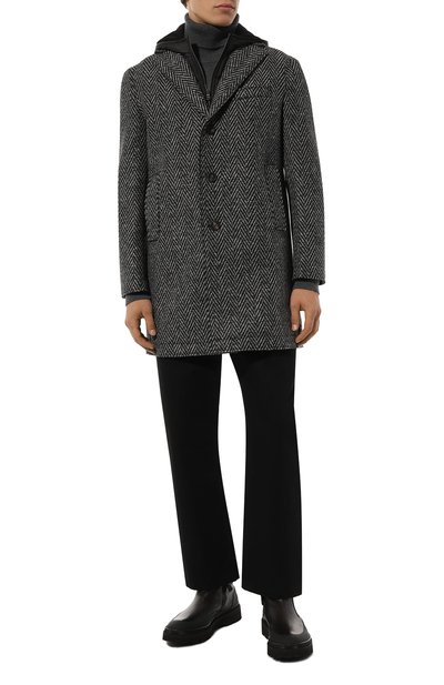 Кожаные ботинки nudd BLU BARRETT темно-коричневого цвета по цене 58250 руб., арт. NUD-13153.8, фото 2 Кожаные ботинки nudd BLU BARRETT, арт. NUD-13153.8, фото 2