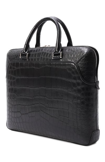Сумка из кожи крокодила AURUS COLLECTION, арт. BB009BKS, фото 4