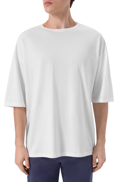 Хлопковая футболка KITON, арт. UMM071403, фото 3