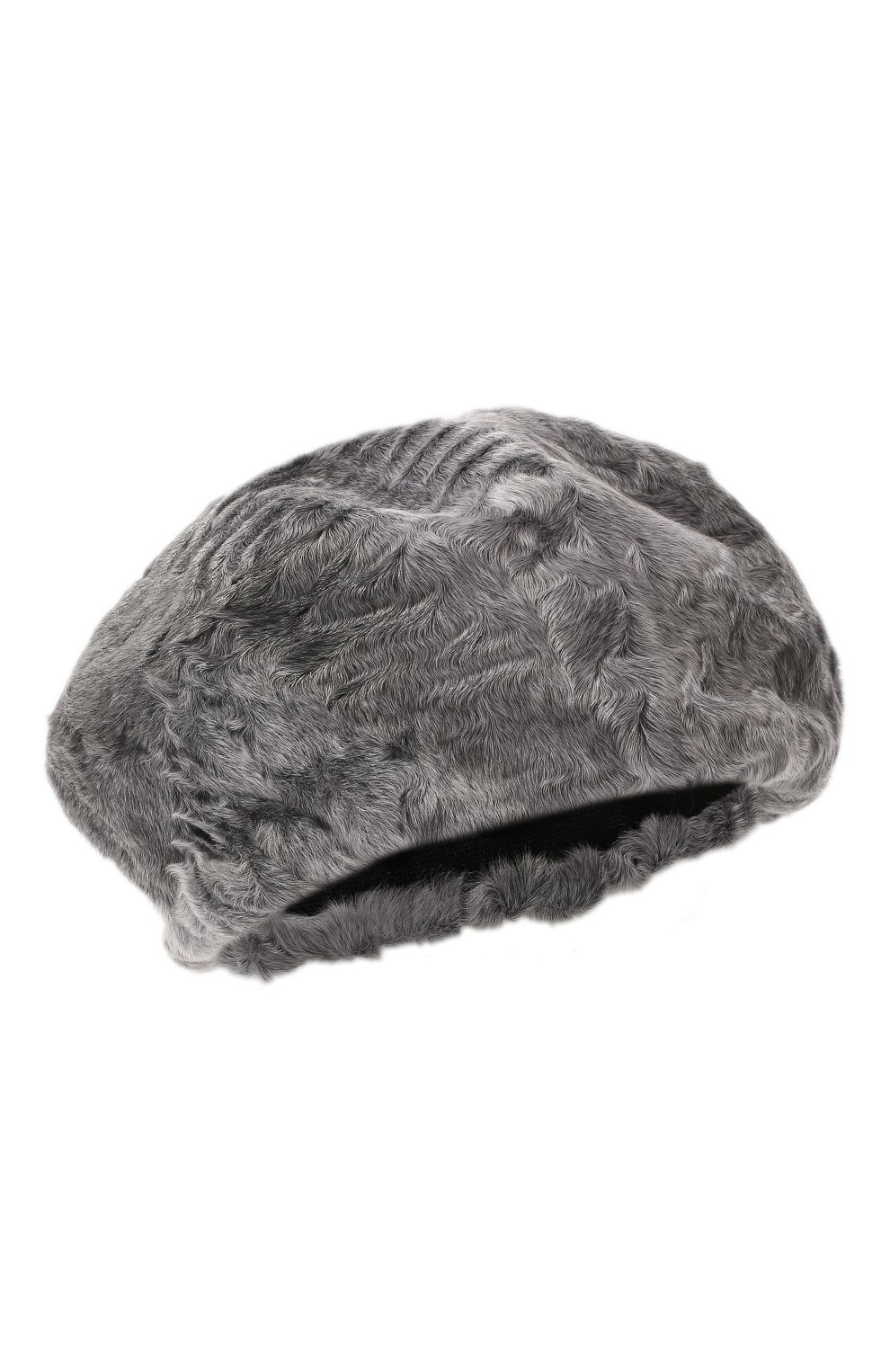 Берет из каракульчи VICTORIA KUSENKOVA серого цвета по цене 62040 руб., арт. 017100009008, фото 1 Берет из каракульчи VICTORIA KUSENKOVA, арт. 017100009008, фото 1