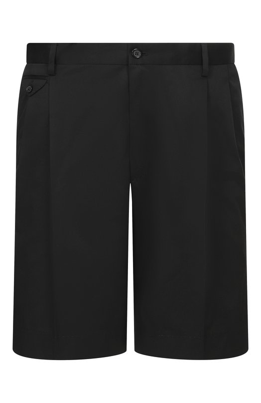 Хлопковые шорты Dolce & Gabbana GW0MAT/FUFJR Чёрный GW0MAT/FUFJR
