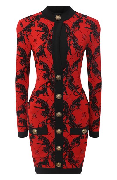 Платье из вискозы BALMAIN, арт. UF16332/K124, фото 1