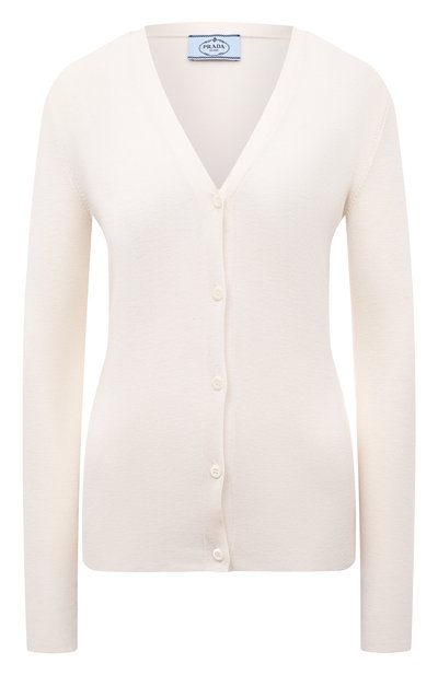 Кардиган из кашемира и шелка PRADA, арт. 25437-40J-F0018, фото 1