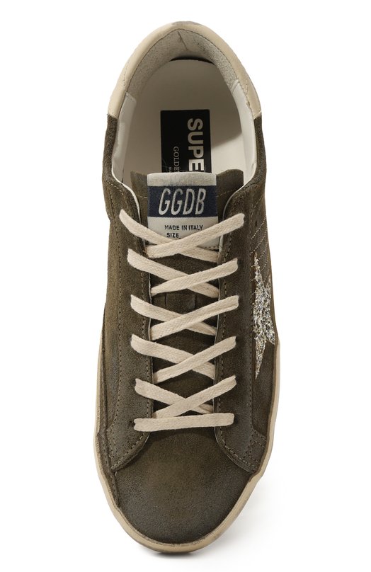 фото Замшевые кеды super star golden goose deluxe brand