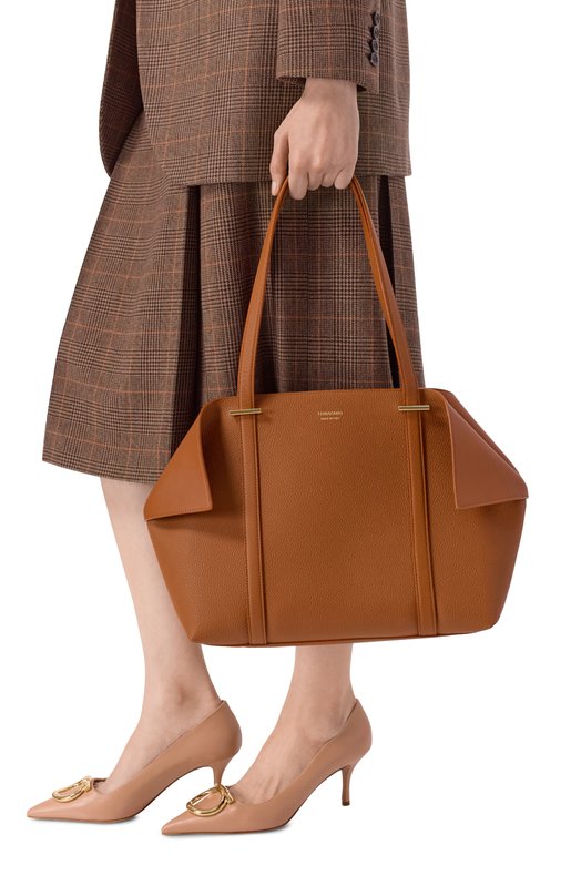 Сумка Folded medium Ferragamo 21A580/789 Коричневый  21A580/789 Фото 2