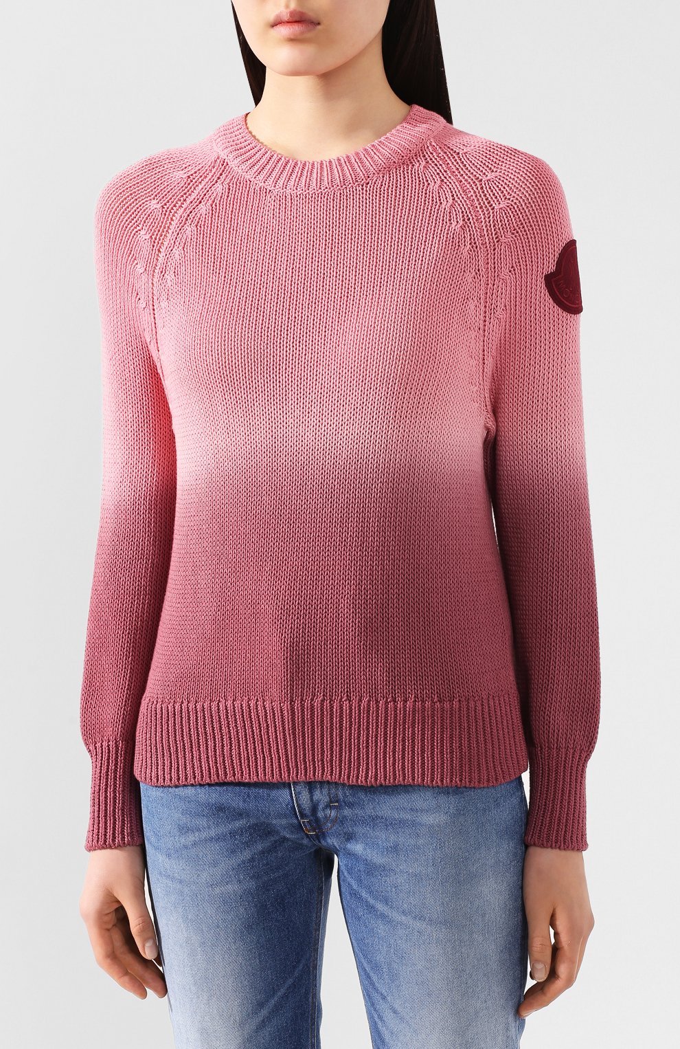 Хлопковый свитер MONCLER, арт. F1-093-9C711-60-V9088, фото 3