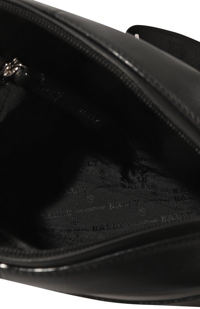 Кожаная сумка BALLY черного цвета по цене 74500 руб., арт. 595821/22352, фото 5 Кожаная сумка BALLY, арт. 595821/22352, фото 5
