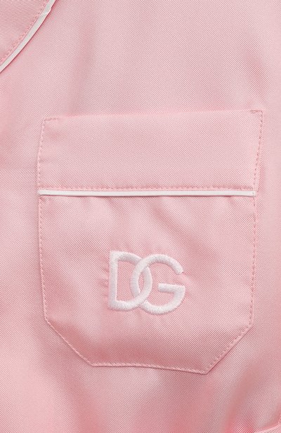 Шелковая блузка DOLCE & GABBANA, арт. L55S84/G7M5C/8-14, фото 3