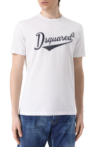 Хлопковая футболка DSQUARED2, арт. S74GD1394/D20020, фото 3