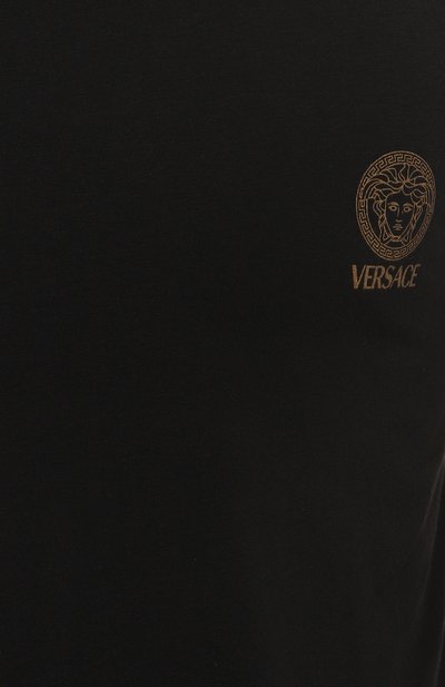 Хлопковая футболка VERSACE, арт. AUU01004/1A10011, фото 5