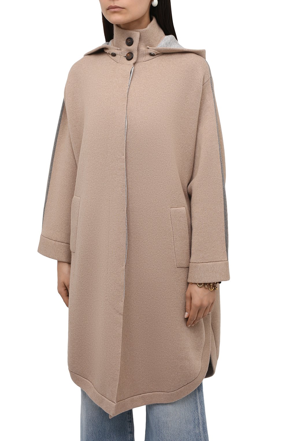 Кашемировое пальто BRUNELLO CUCINELLI, арт. M12159716, фото 3