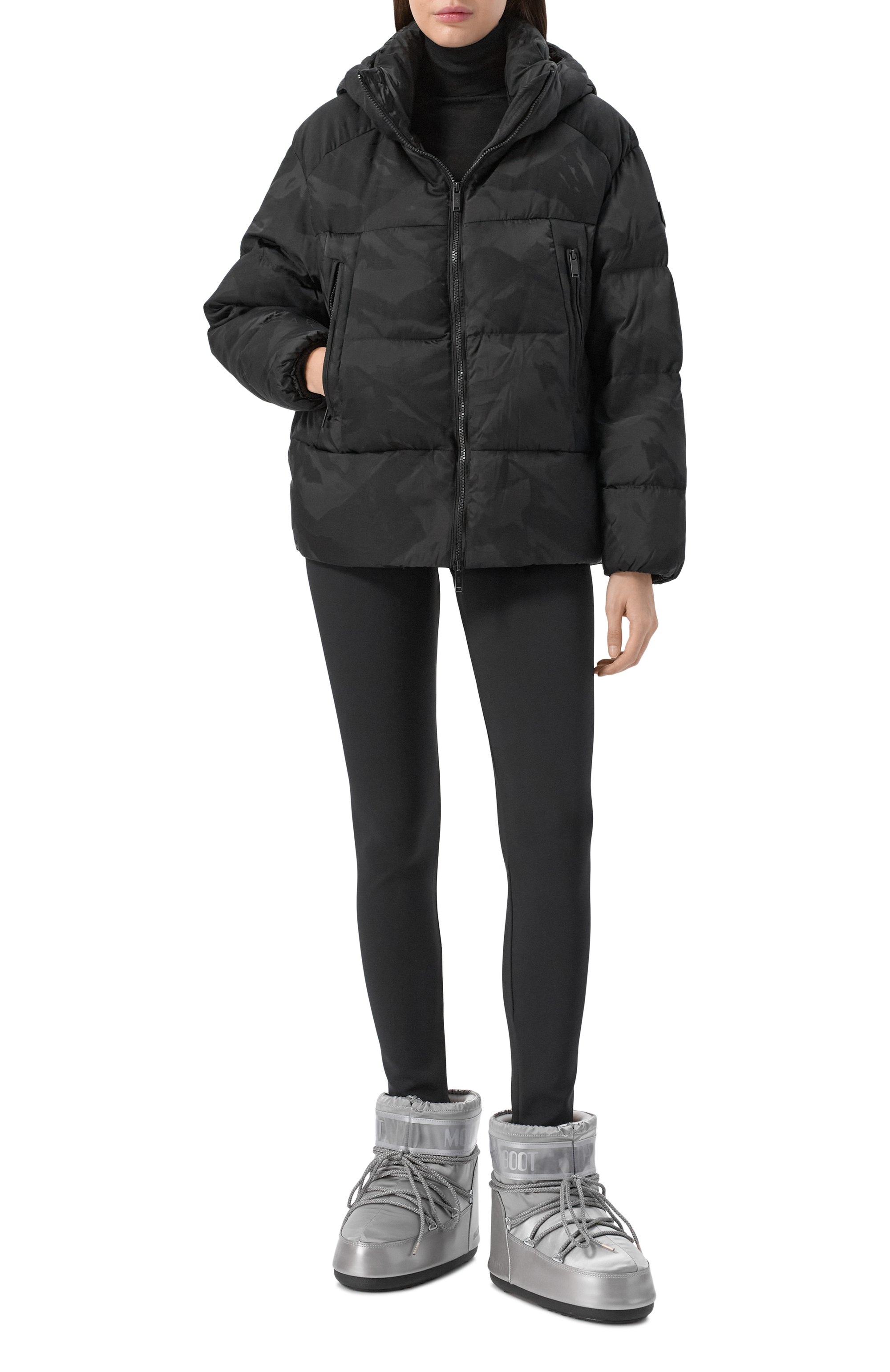 Текстильные полусапоги icon low glance MOON BOOT, арт. 80D1409350, фото 3