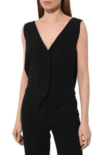 Жилет из хлопка и льна NINA RICCI, арт. 24PCT0025, фото 3