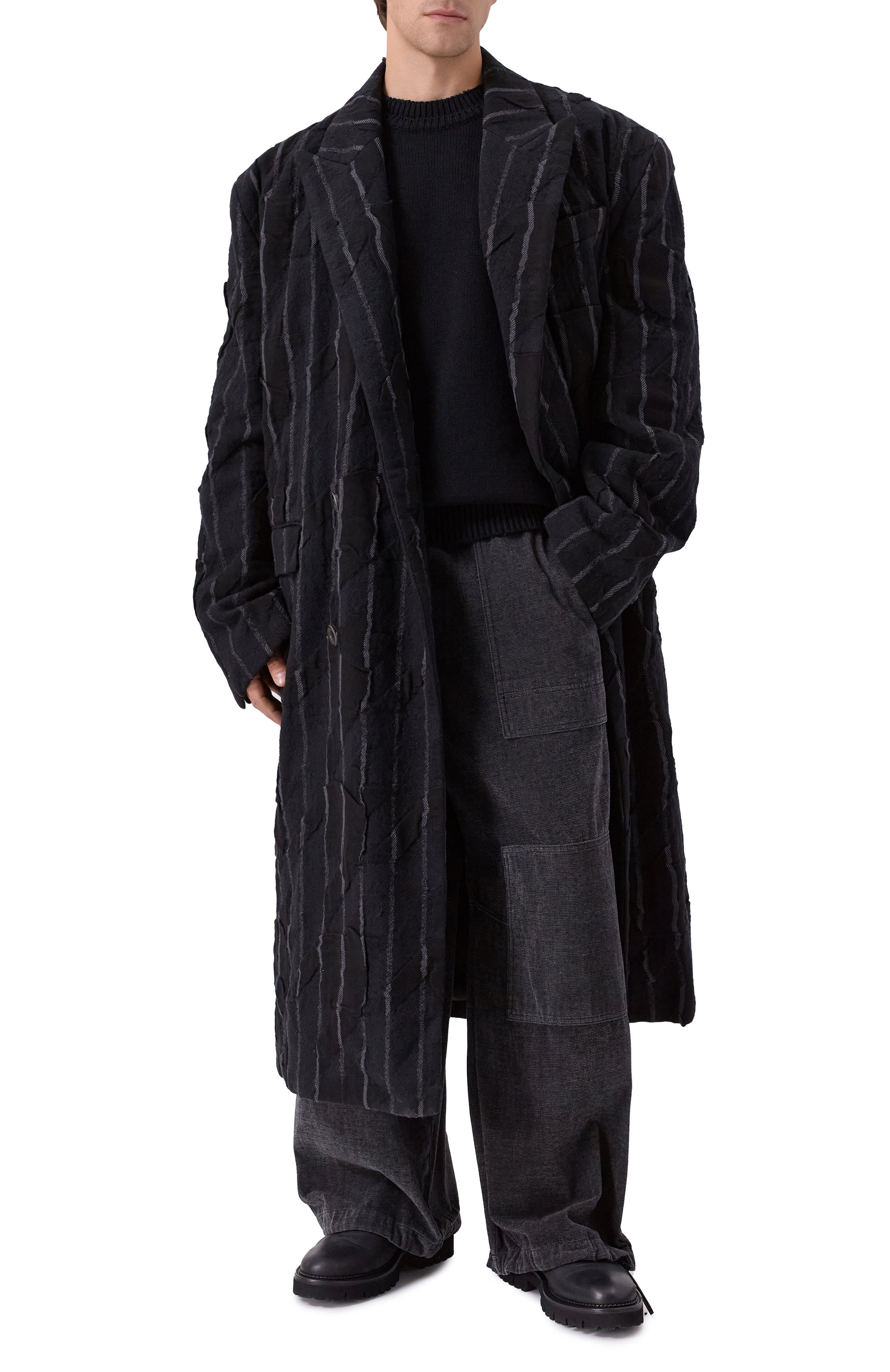 Пальто из шерсти и хлопка JUUN.J, арт. JC5930H37, фото 2