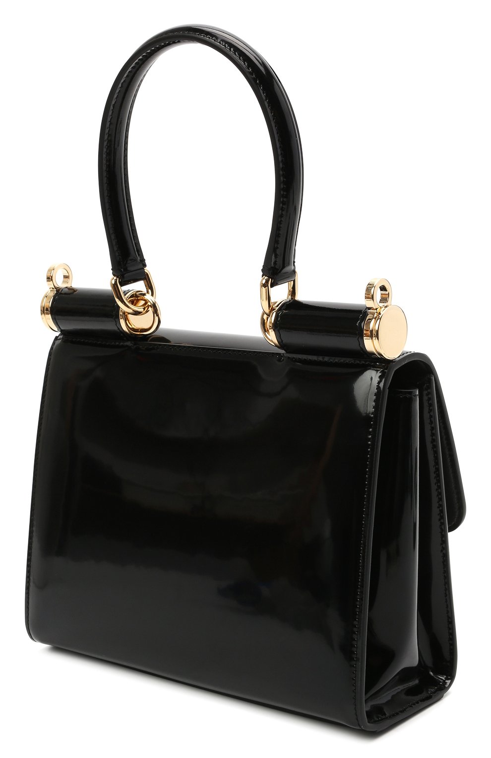 Сумка sicily DOLCE & GABBANA черного цвета по цене 236500 руб., арт. BB7026/A1037, фото 4 Сумка sicily DOLCE & GABBANA, арт. BB7026/A1037, фото 4