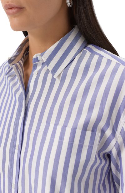 Хлопковая рубашка WEEKEND MAX MARA, арт. RUBIERA, фото 5