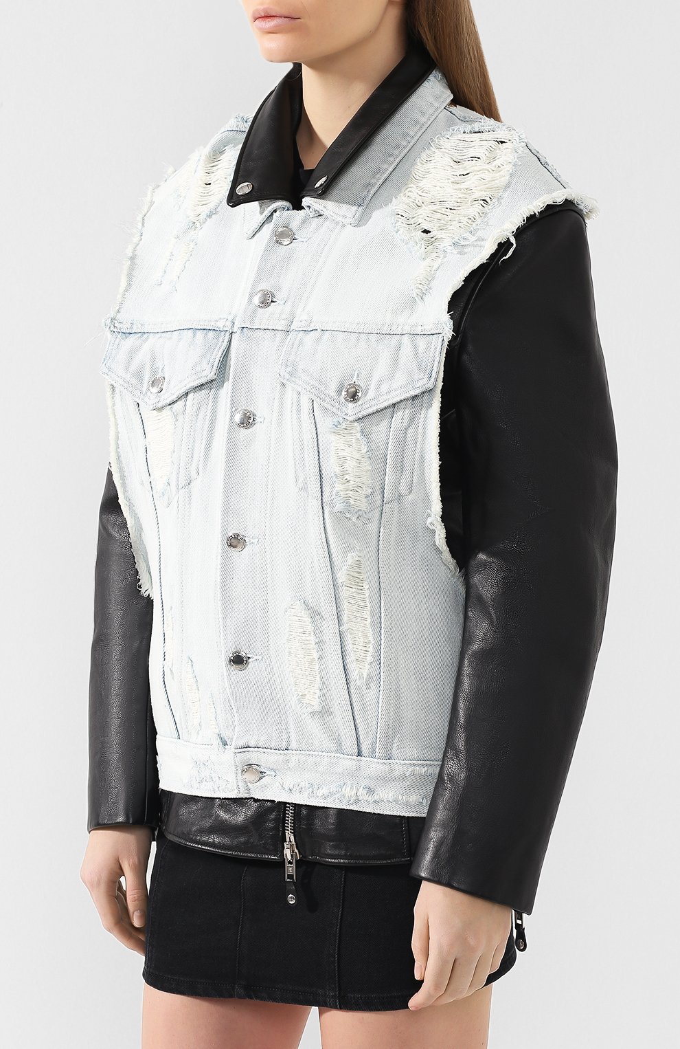 Кожаная куртка ALEXANDER WANG, арт. 1W493048E5, фото 3