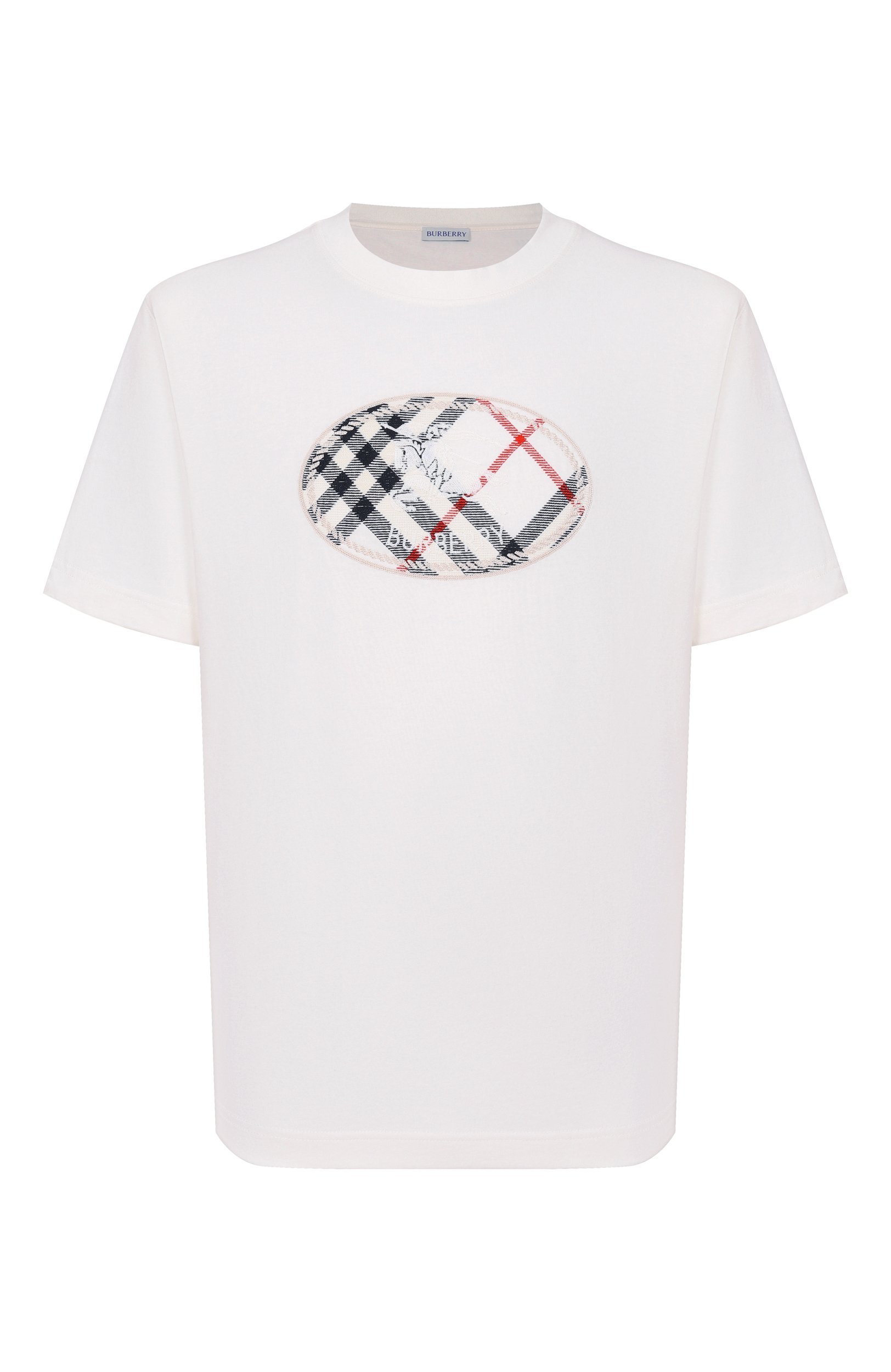Хлопковая фу тболка BURBERRY, арт. 8128073, фото 1