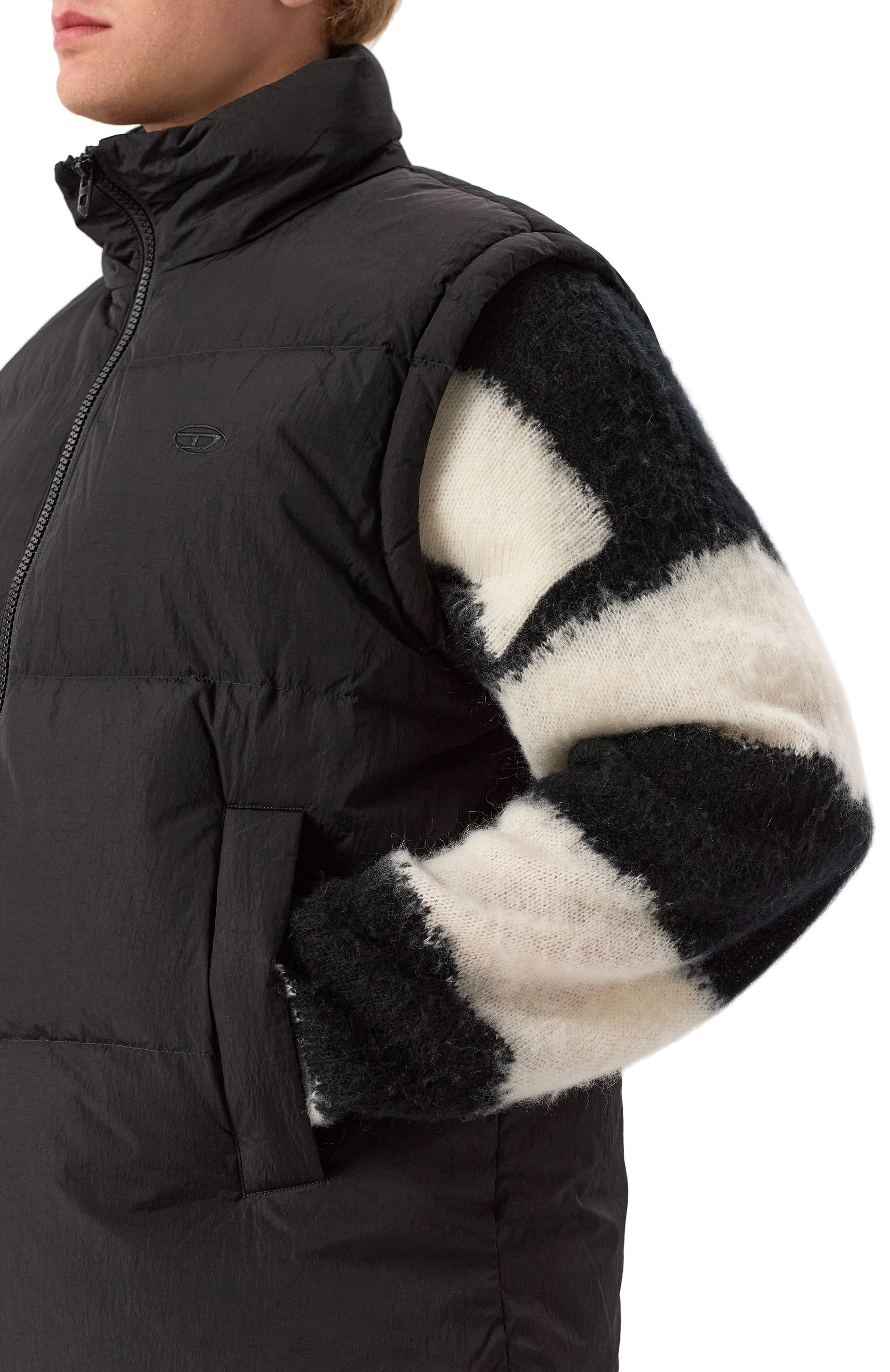 Пуховый жилет DIESEL, арт. A14403/0GHBZ, фото 5