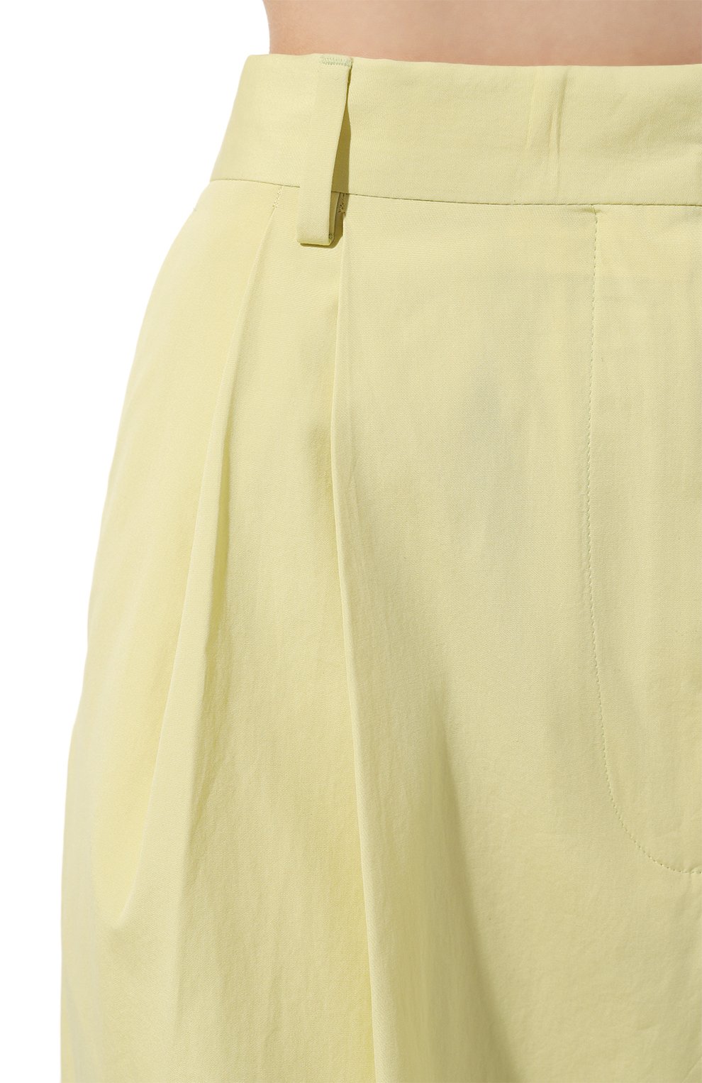 Хлопковые брюки DRIES VAN NOTEN желтого цвета по цене 63400 руб., арт. 231-010903-6238, фото 5 Хлопковые брюки DRIES VAN NOTEN, арт. 231-010903-6238, фото 5