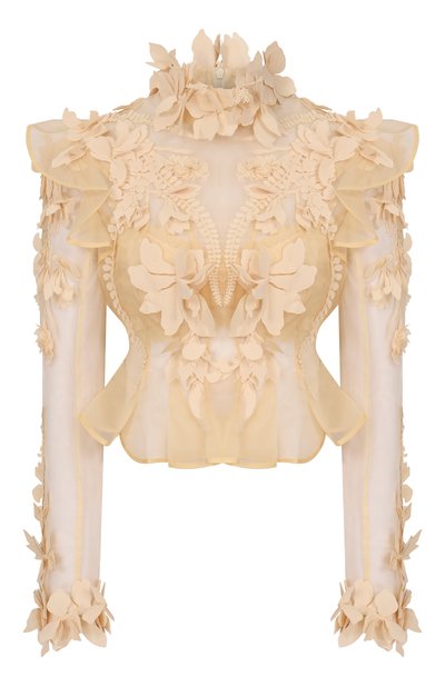 Шелковая блузка ZIMMERMANN, арт. 6394TF251, фото 1