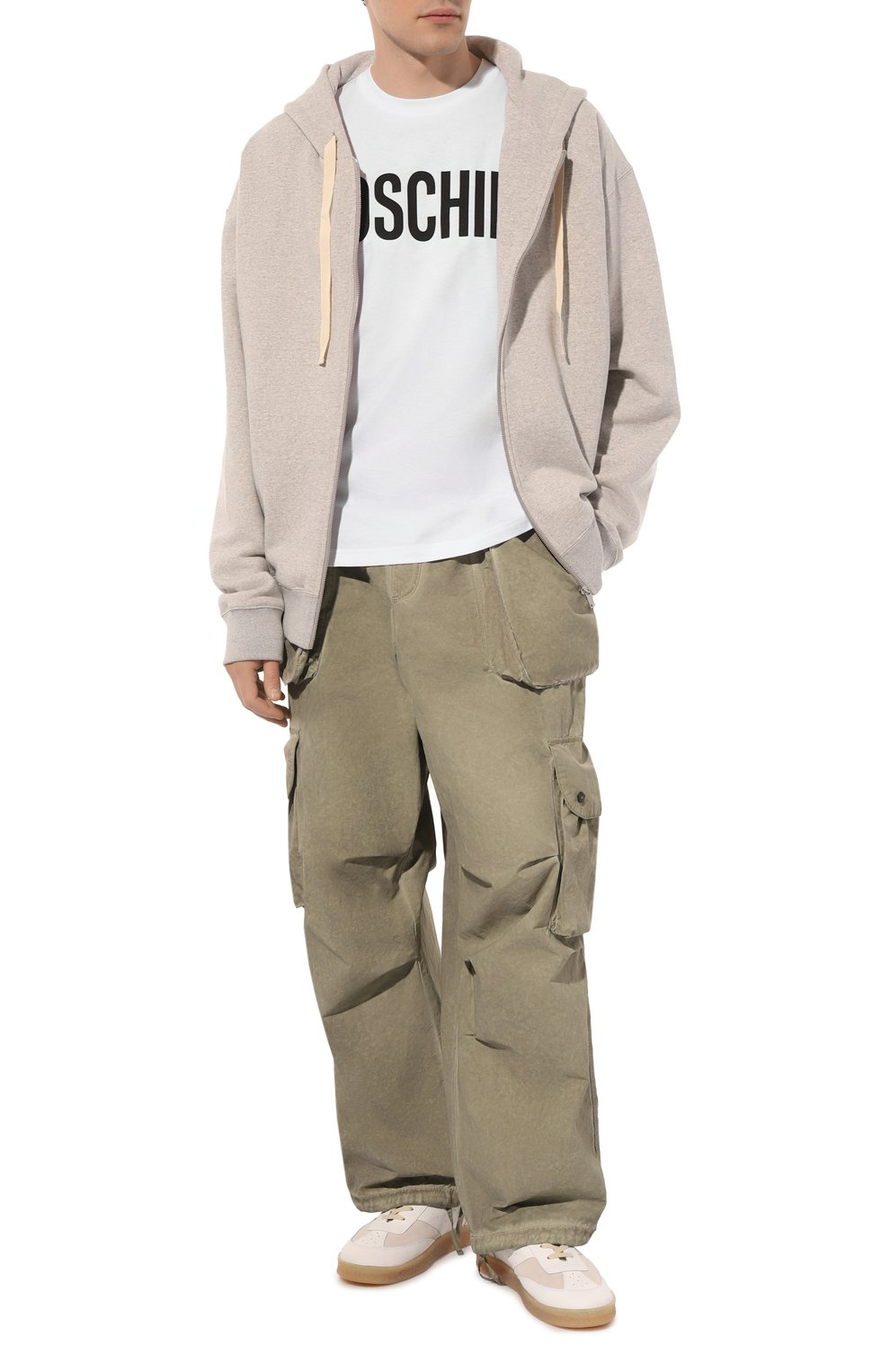 Хлопковая футболка MOSCHINO, арт. A0701/2041, фото 2