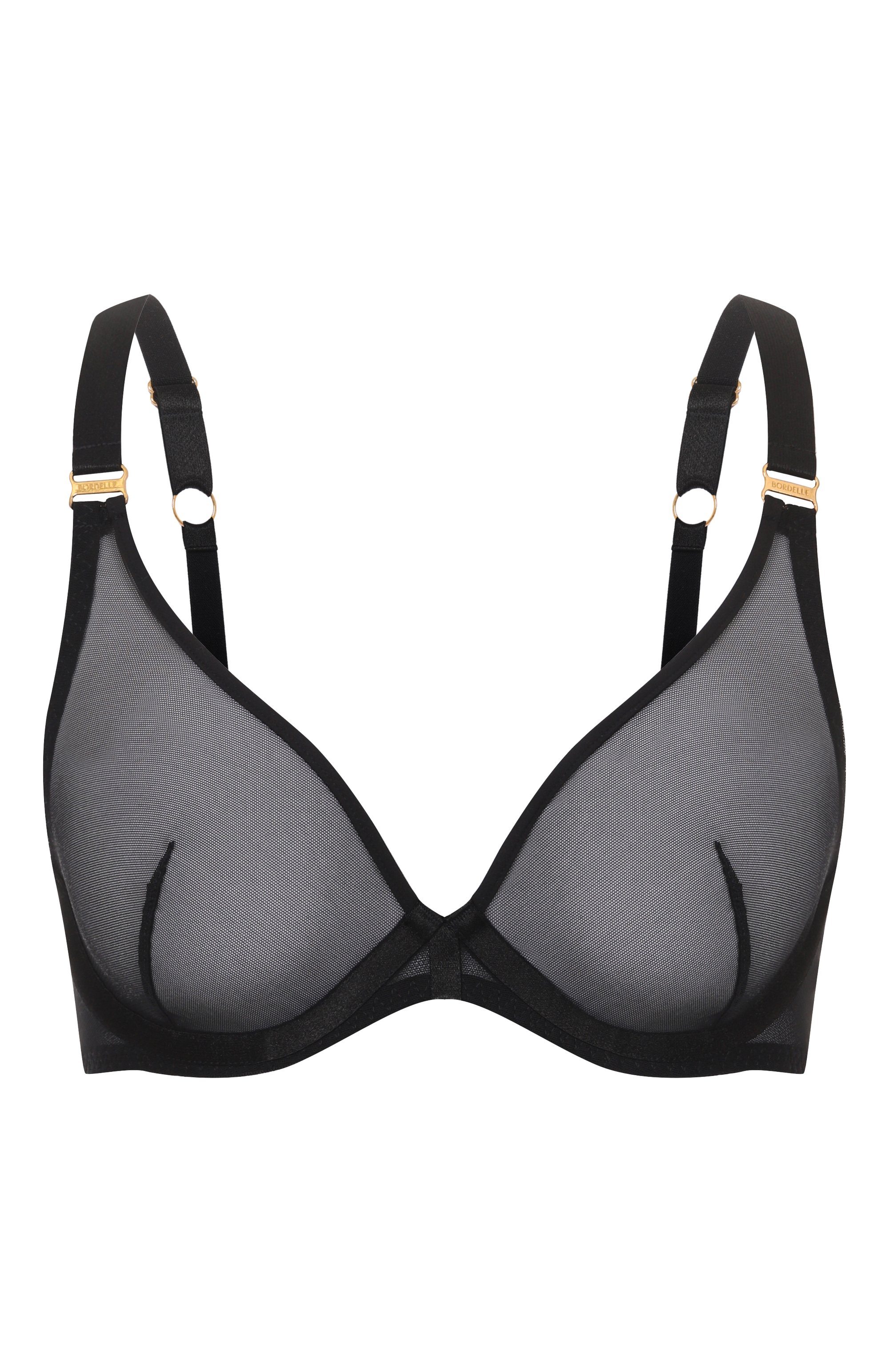 Бюстгальтер BORDELLE черного цвета по цене 31850 руб., арт. SS25B09B, фото 1 Бюстгальтер BORDELLE, арт. SS25B09B, фото 1